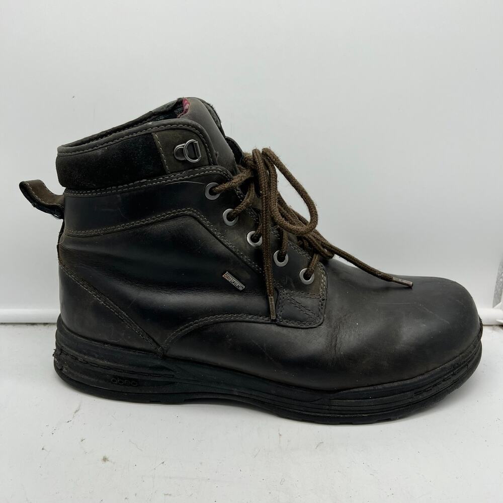 Abeo 24/7 RANGER Boots Mens 11.5 Ankle Brown Leather Work Boot Waterproof